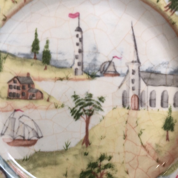 222 FIFTH PORTERS VILLAGE 8” Salad/dessert plate - Picture 2 of 4